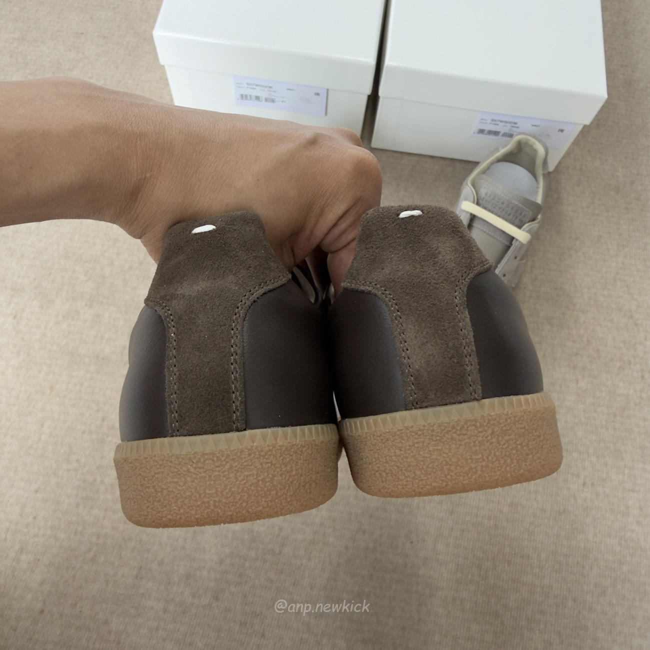 Maison Margiela Replica Ghost Grey Dark Brown S57ws0236 P1895 T8147 (2) - www.newkick.org